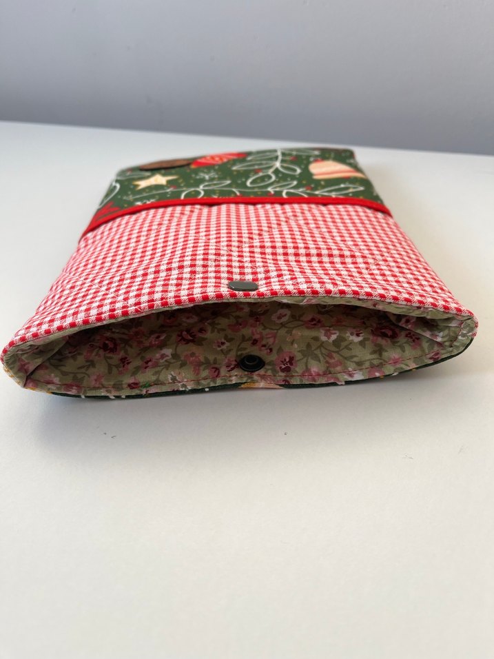 Yılbaşı çanları kitap kılıfı - Görsel 4