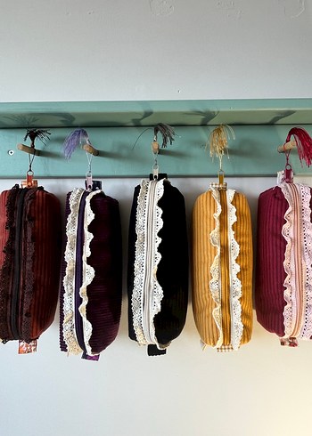 Vintage Kadife Kalemlik - Görsel 3