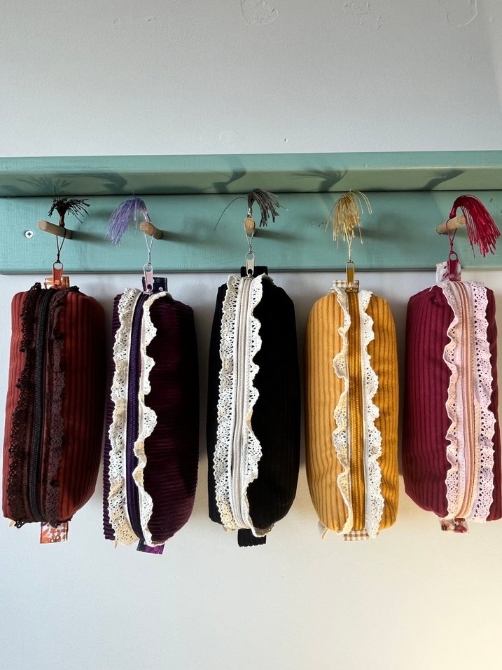 Vintage Kadife Kalemlik - Görsel 3