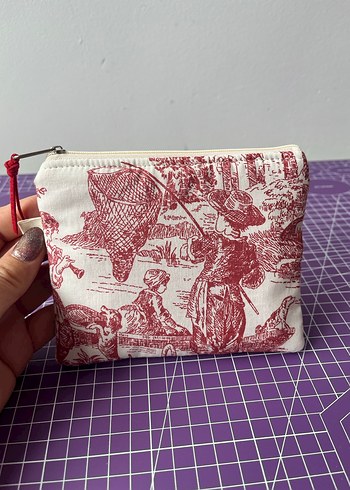 Bordo Vintage cüzdan - Görsel 5