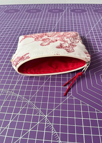 Bordo Vintage cüzdan - Görsel 3