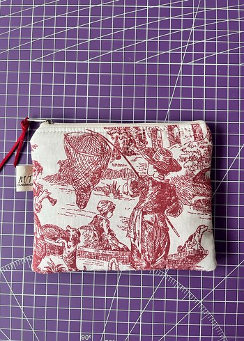 Bordo Vintage cüzdan - Görsel 2