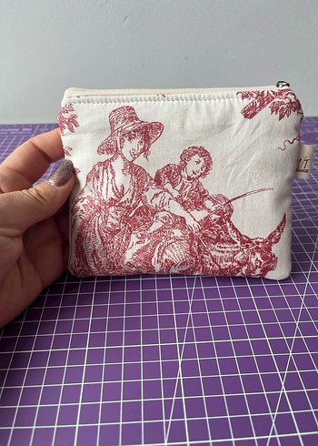 Bordo Vintage cüzdan - Görsel 4