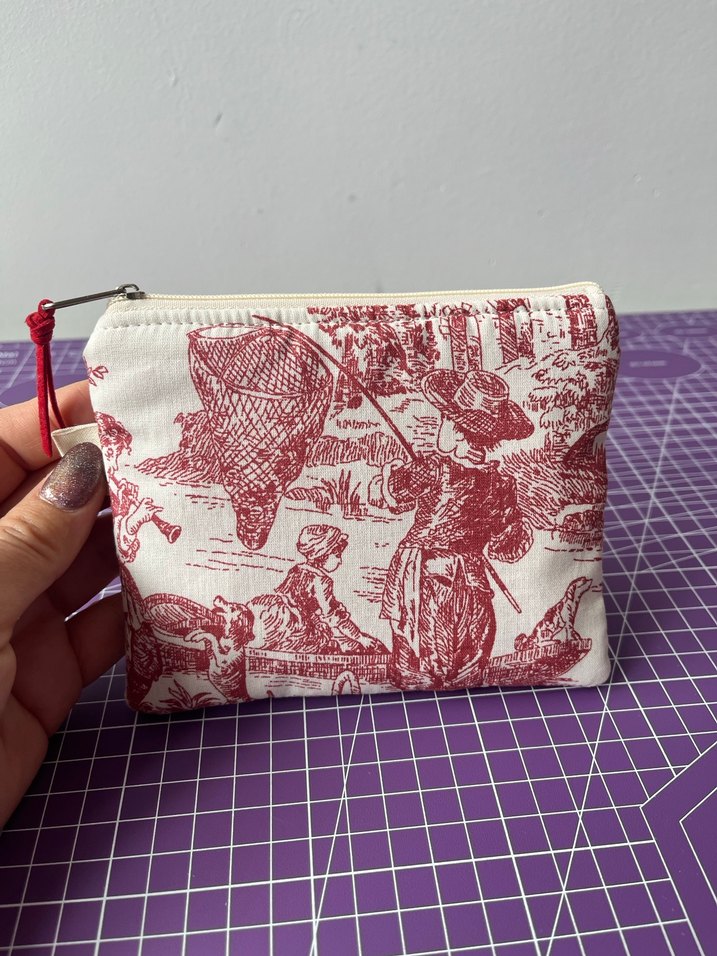 Bordo Vintage cüzdan - Görsel 5