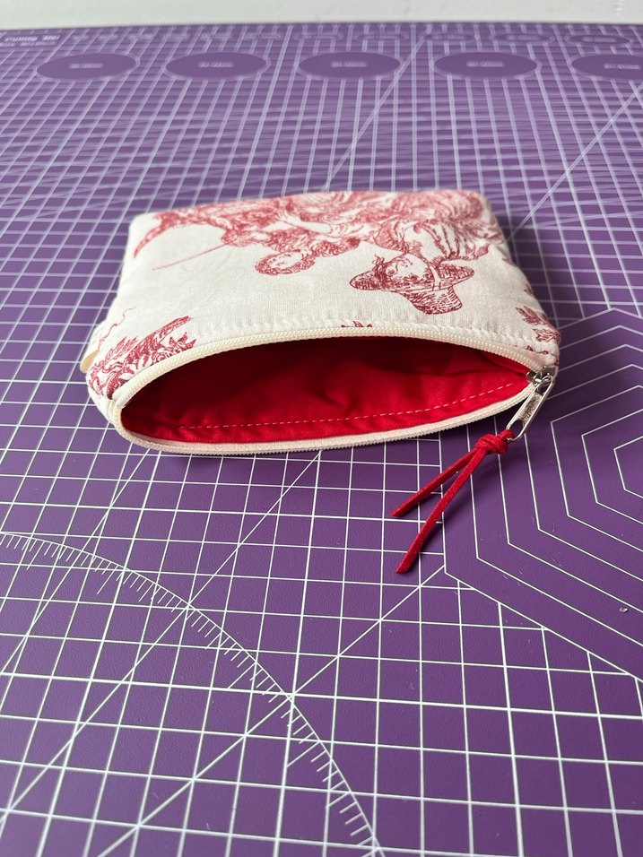 Bordo Vintage cüzdan - Görsel 3