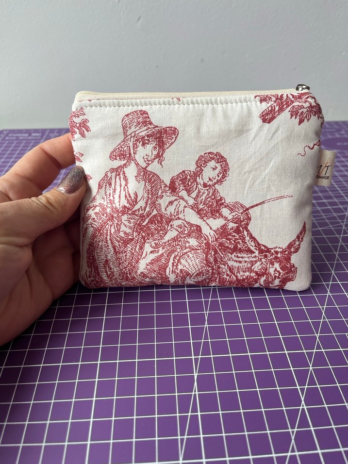 Bordo Vintage cüzdan - Görsel 4