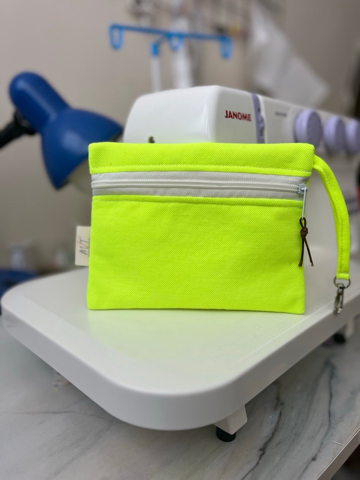 Fermuarlı Sarı Cüzdan - Görsel 2