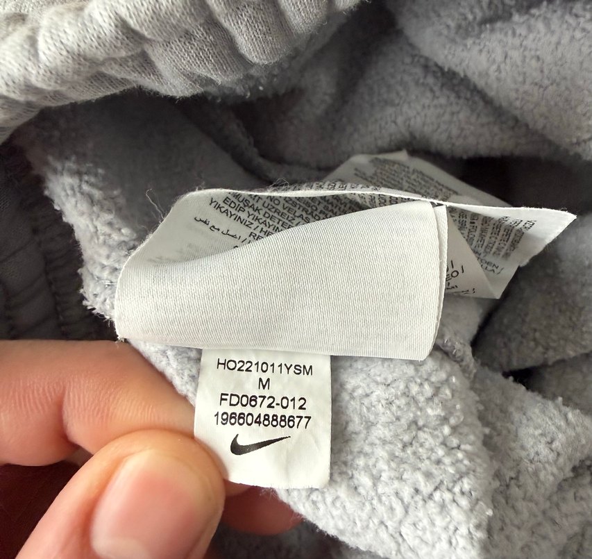 Gri Rahat Kesim  Eşofman Altı orijinal - Görsel 4