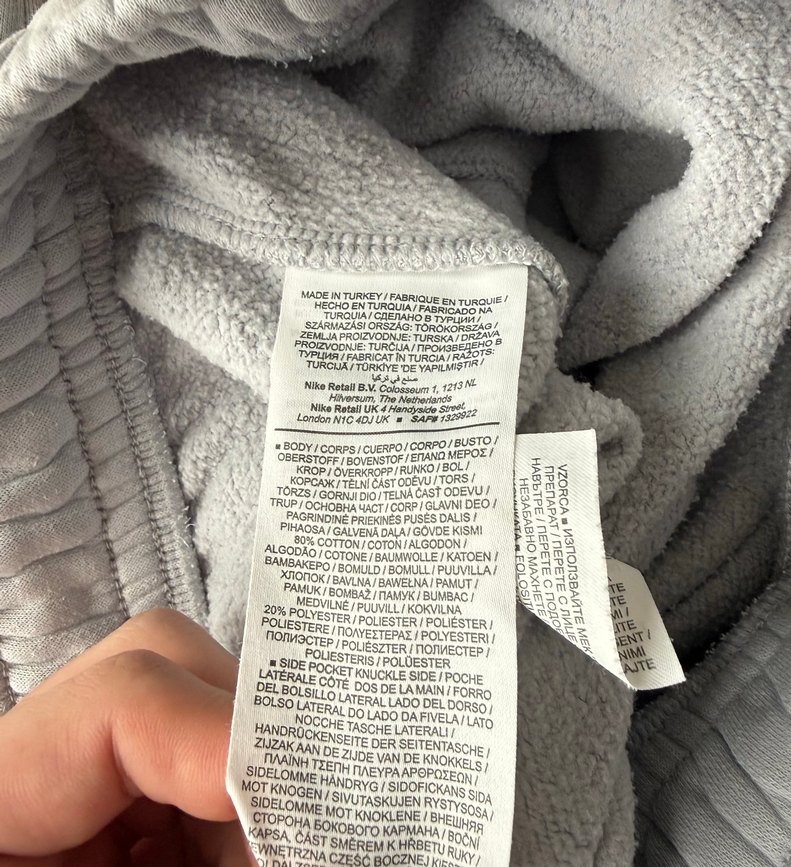 Gri Rahat Kesim  Eşofman Altı orijinal - Görsel 5