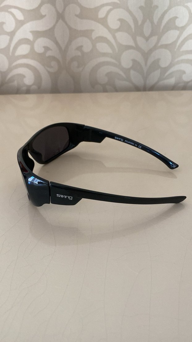 Siyah Kadın swing Güneş Gözlüğü unisex - Görsel 2