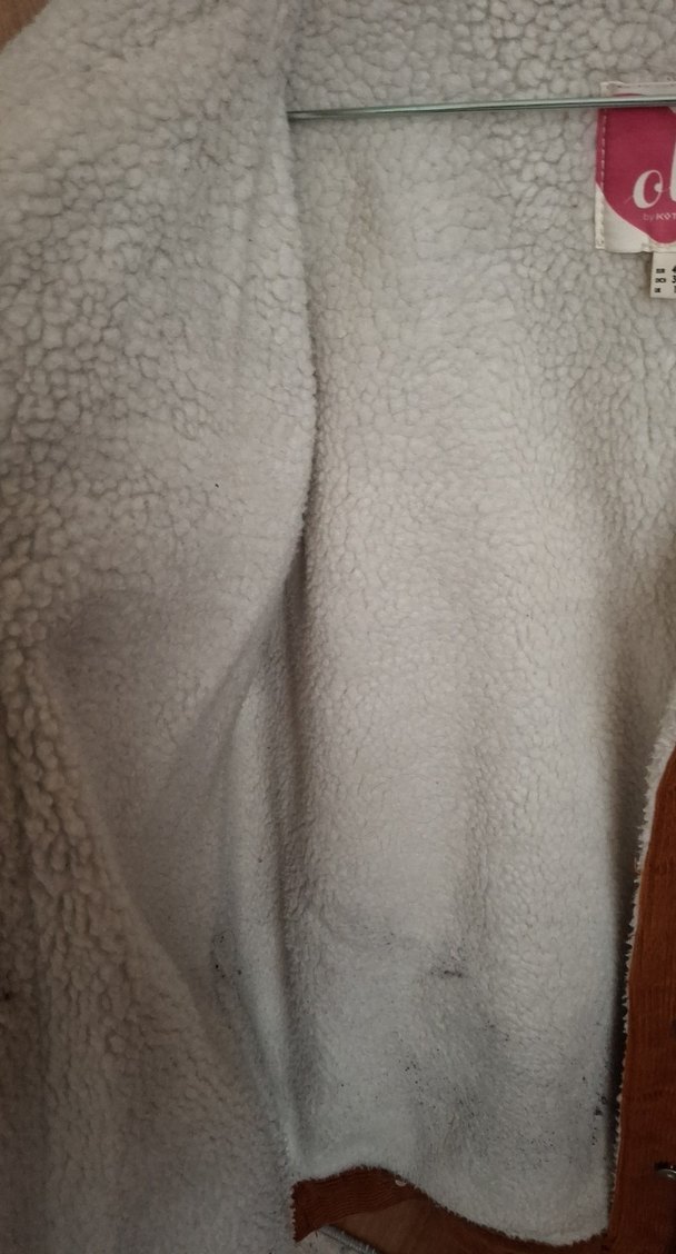 Düğmeli Kahverengi Kadın Kadife Vintage Ceket - Görsel 3