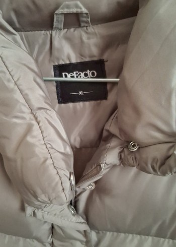 Açık Yeşil Düğmeli Kadın Şişme Yelek - Görsel 2