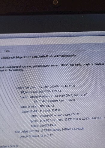 Grundig notebook i3 2 nesil - Görsel 10