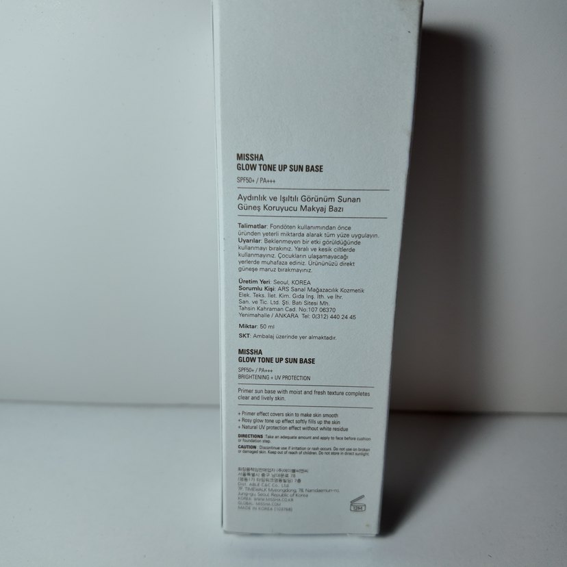 Missha Glow Tone Up Sun Base SPF50+ 50 ml - Görsel 2