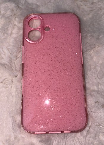 Pembe Peluş Detaylı Telefon Kılıfı - Görsel 3