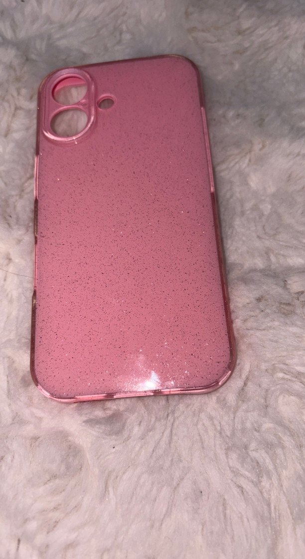 Pembe Peluş Detaylı Telefon Kılıfı - Görsel 2