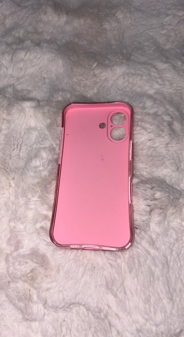 Pembe Peluş Detaylı Telefon Kılıfı - Görsel 4