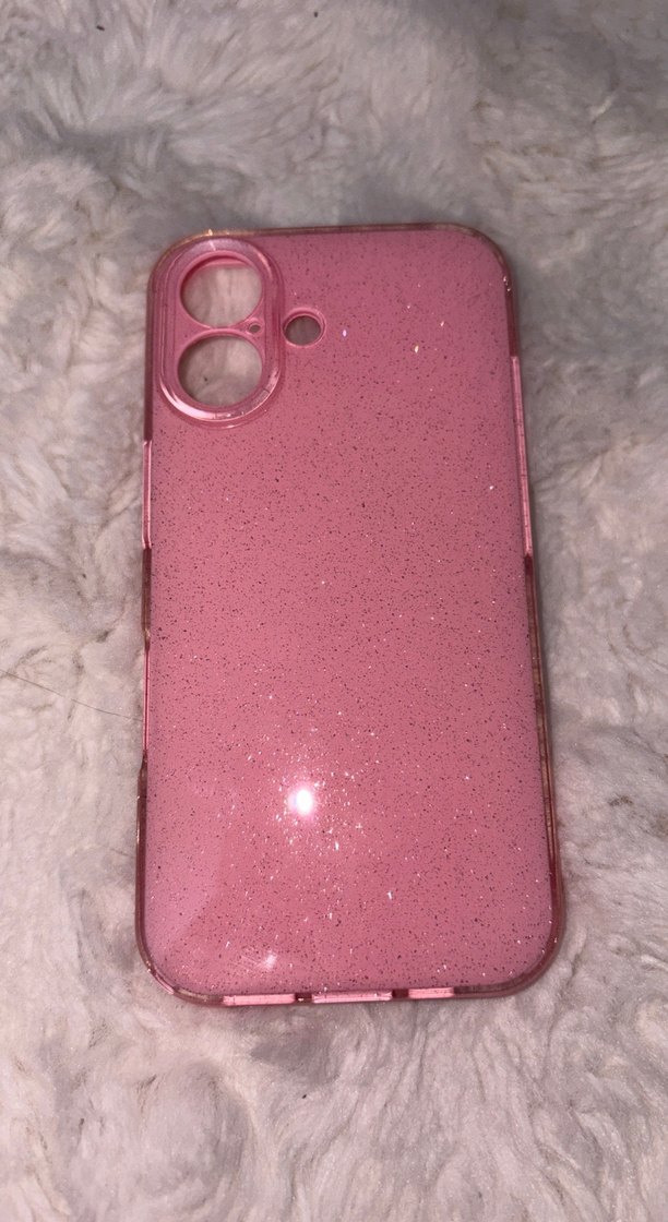 Pembe Peluş Detaylı Telefon Kılıfı - Görsel 3