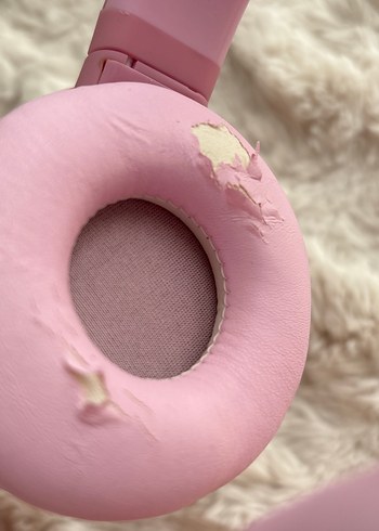 Pembe Kedi Kulaklı Kablosuz Kulaklık IŞIKLI LEDLİ - Görsel 4