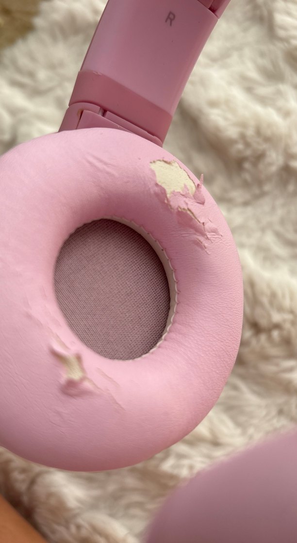 Pembe Kedi Kulaklı Kablosuz Kulaklık IŞIKLI LEDLİ - Görsel 4