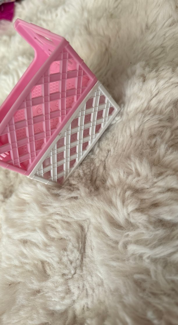 Shopkins Bebek kasa  Pastel Pembe ve Beyaz ORJİNAL - Görsel 2