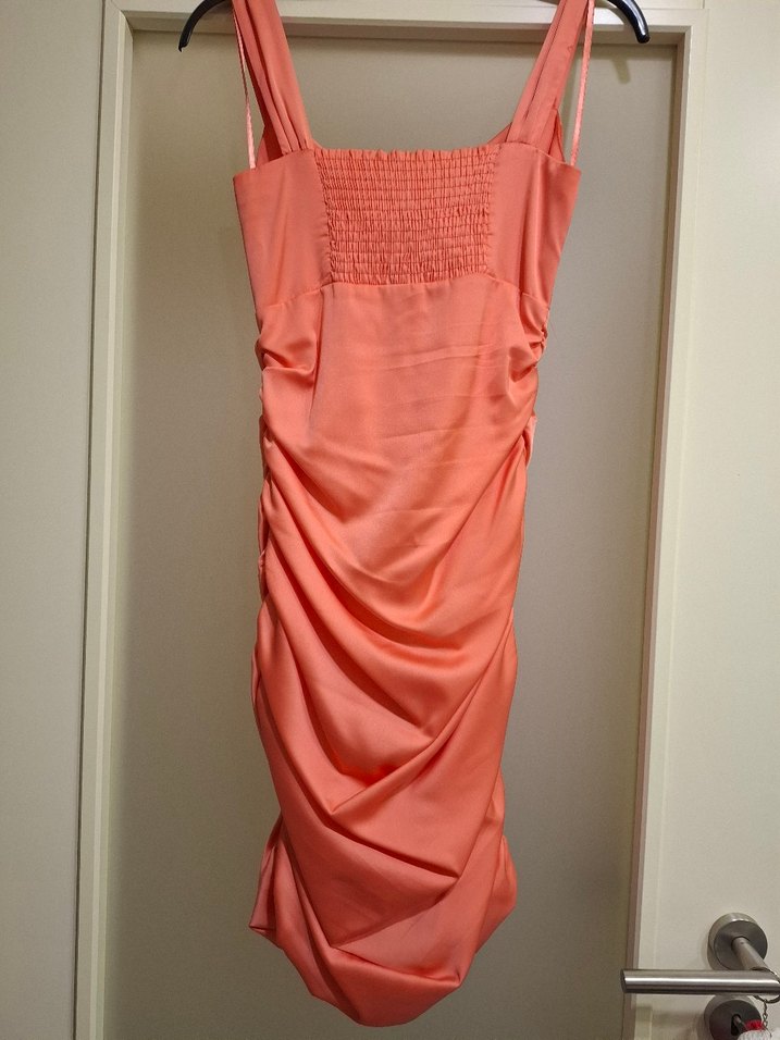 Pudra Mini Abiye Elbise - Görsel 2