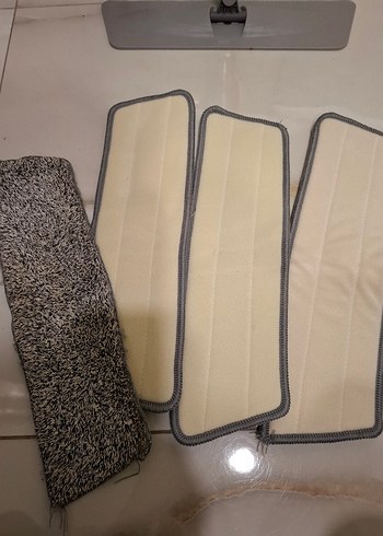 Gri Sprey Mop ve Yedek Bezler - Görsel 5