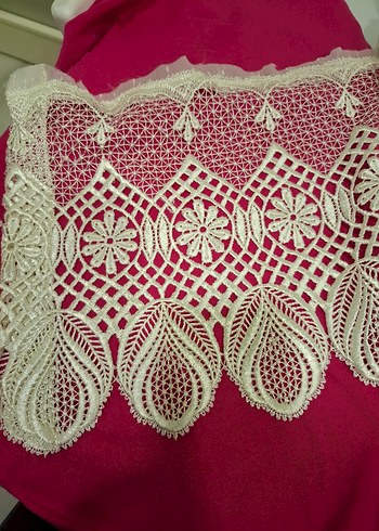 Fransız Tül Perde Güpürü - Görsel 4