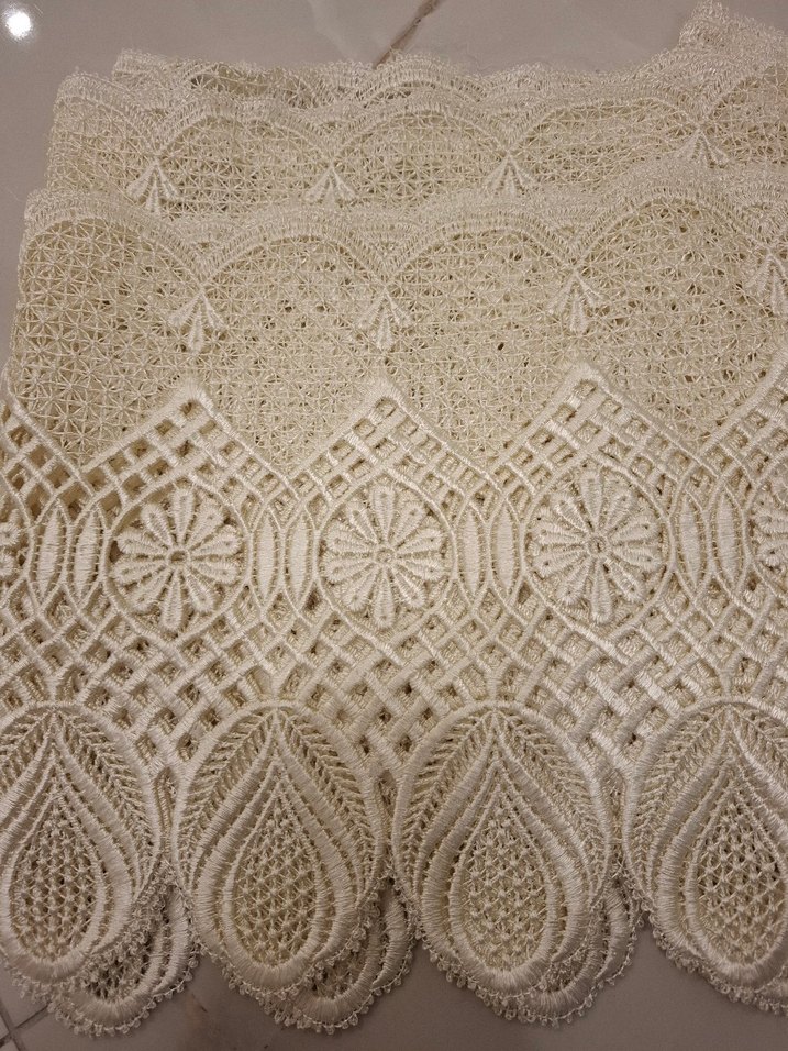 Fransız Tül Perde Güpürü - Görsel 2