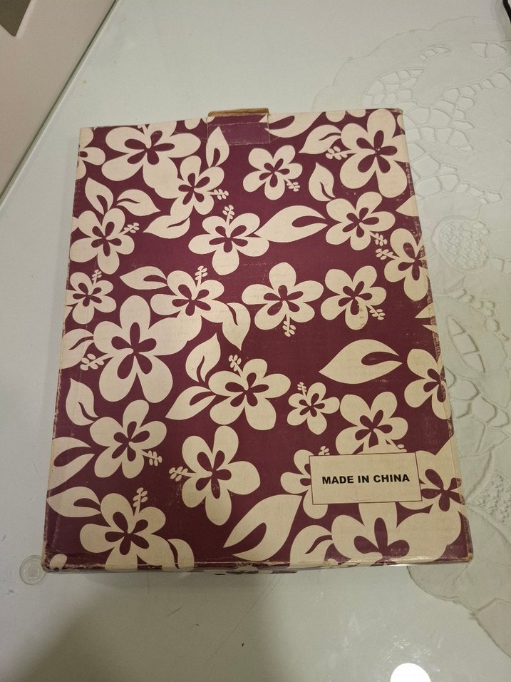 Koyu Kahverengi Çiçek Desenli Fotoğraf Çerçevesi - Görsel 3