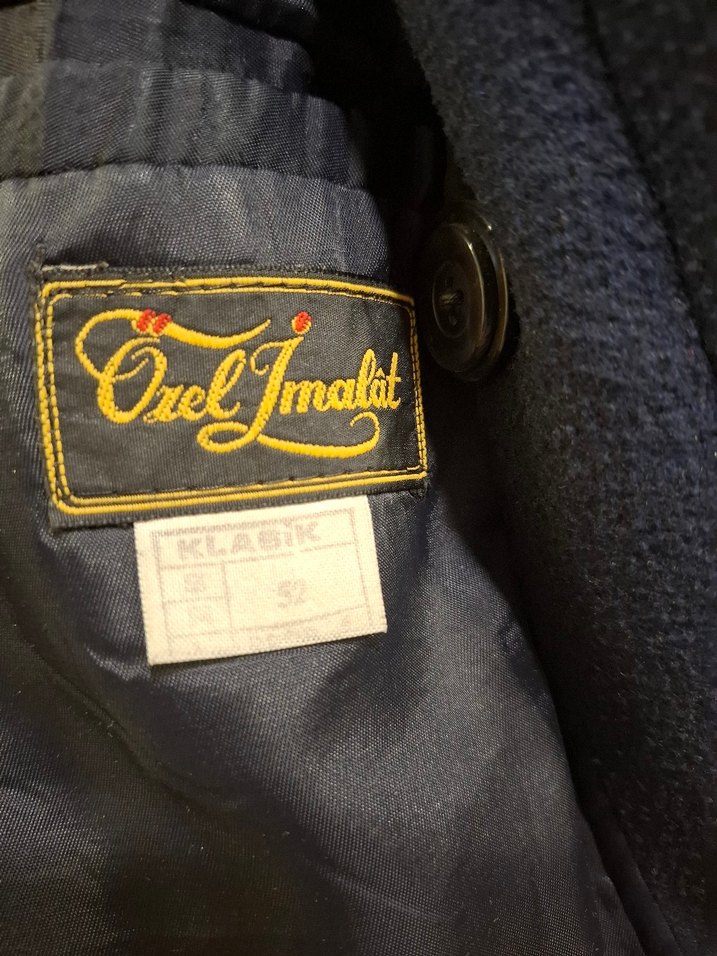 Erkek uzun Palto - Görsel 4