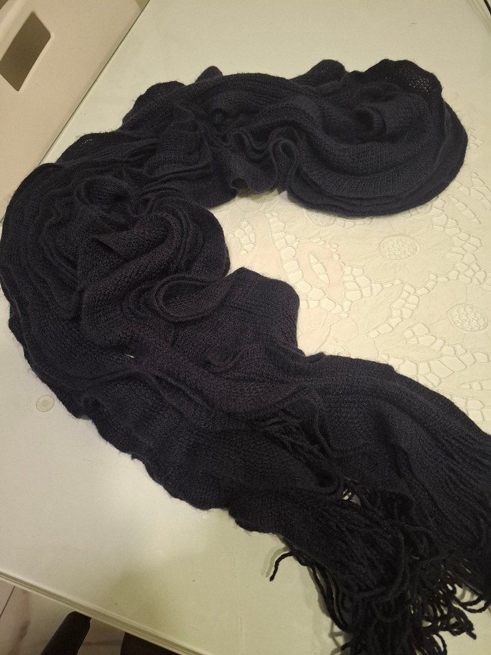 Örgü Kadın Atkı - Görsel 2