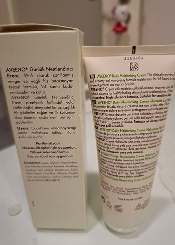 Aveeno Günlük Nemlendirici Krem 100ml - Görsel 2