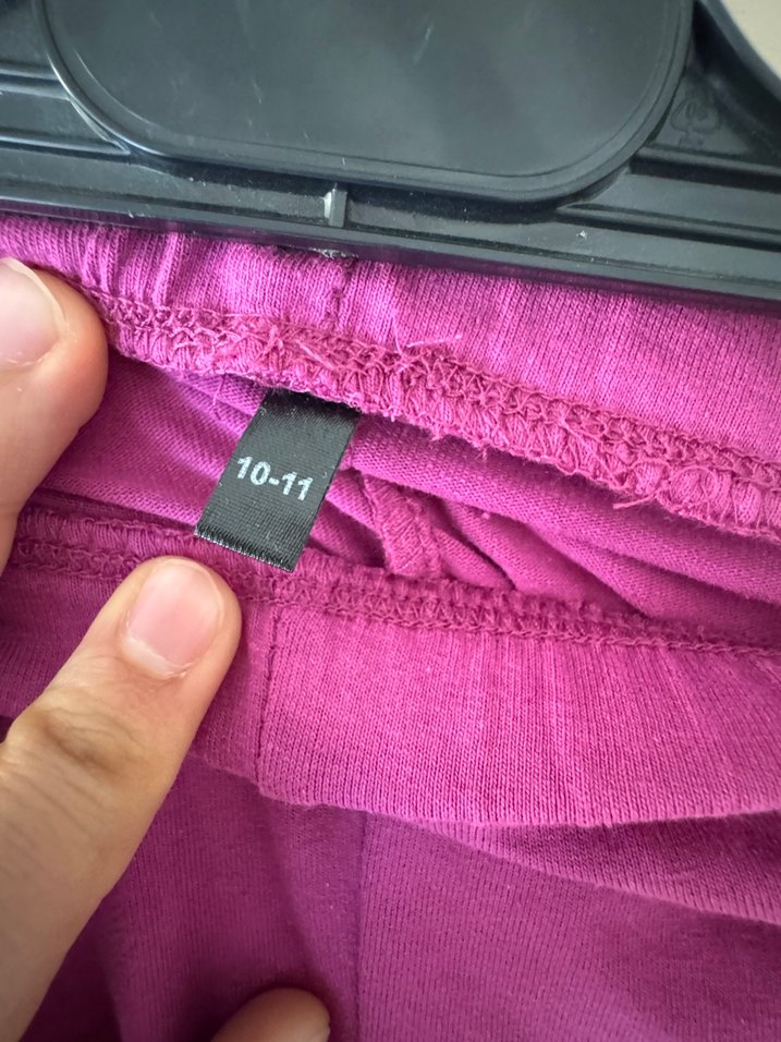 Çocuk Mor Spor Tayt - Görsel 2