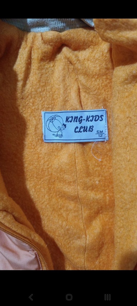 Kapüşonlu, düğmeli renkli işlemeli bebek tulumu - Görsel 4