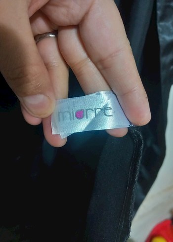 Siyah Gevşek Kesim Gotik Midi Kadın Sabahlık - Görsel 6