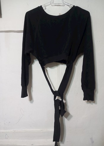 Kızlar için Siyah Kemerli Bolero - Görsel 4