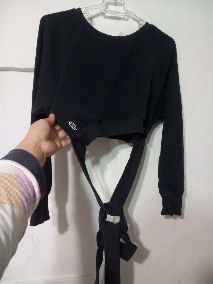 Kızlar için Siyah Kemerli Bolero - Görsel 3