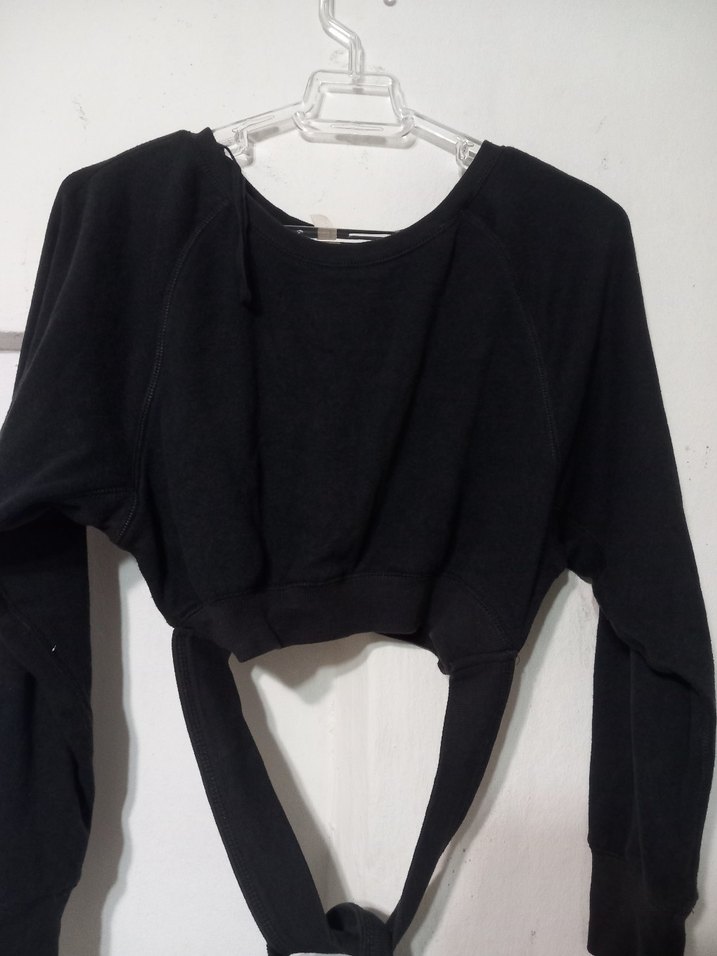 Kızlar için Siyah Kemerli Bolero - Görsel 2