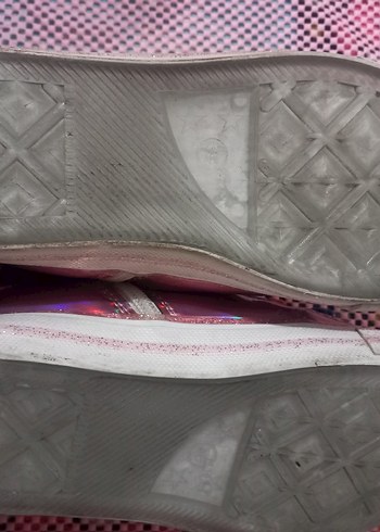 Renkli Bağcıklı Kız Spor Ayakkabısı - Görsel 7