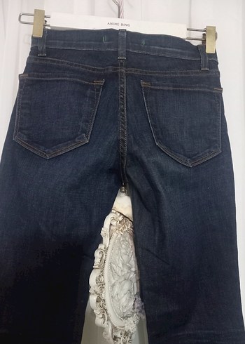 Kadın Lacivert  Fit  Kot Pantolon - Görsel 4