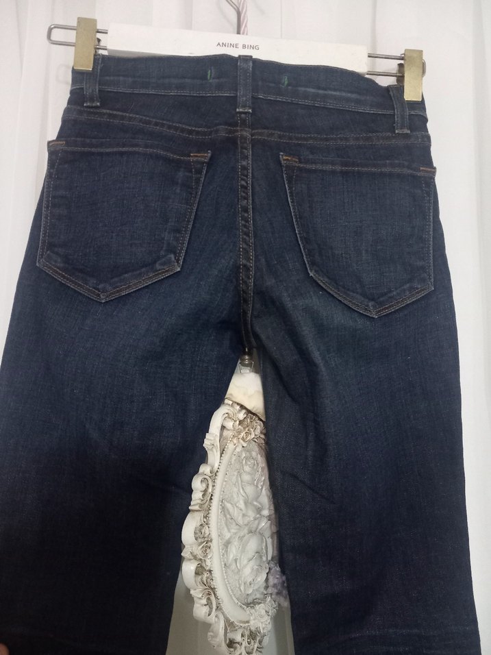 Kadın Lacivert  Fit  Kot Pantolon - Görsel 4