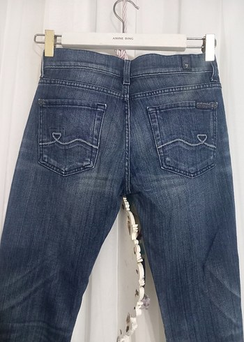 Lacivert Kadın Kot Pantolon - Görsel 4