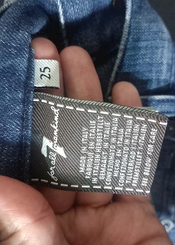 Lacivert Kadın Kot Pantolon - Görsel 5