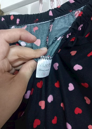 Uzun Kollu Desenli Kadın Pijama Takımı - Görsel 7