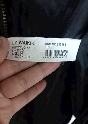 Kemerli Siyah Kadın Uzun Kış Montu - Görsel 5