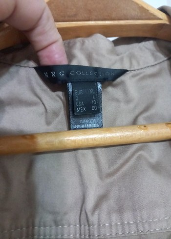 Düğmeli Bej Mini Keten Kadın Elbise - Görsel 3