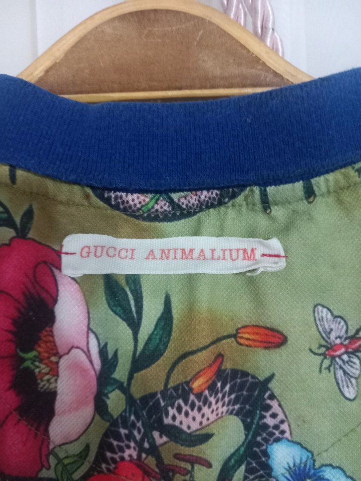 Yeşil Çiçek Desenli Erkek Polo Tişört - Görsel 4