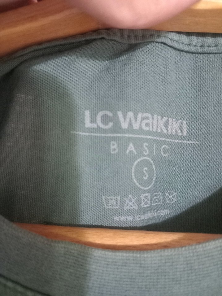 Erkek Gri Basic Bisiklet Yaka Tişört - Görsel 3