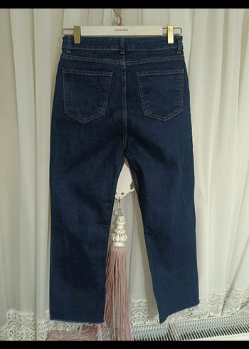 Lacivert Kadın jeans Pantolon - Görsel 2